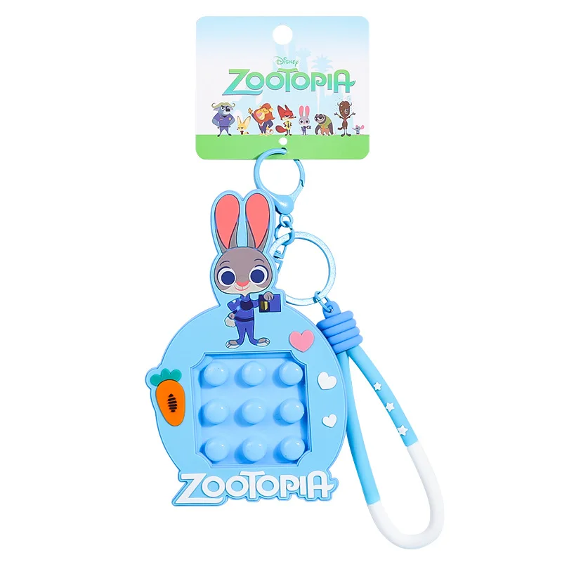 الكرتون Zootopia اسفنجي المفاتيح لعبة لتخفيف الضغط لطيف على ظهره سحر سيارة المفاتيح هدية للأطفال الكبار حفلة لصالح الجدة #5
