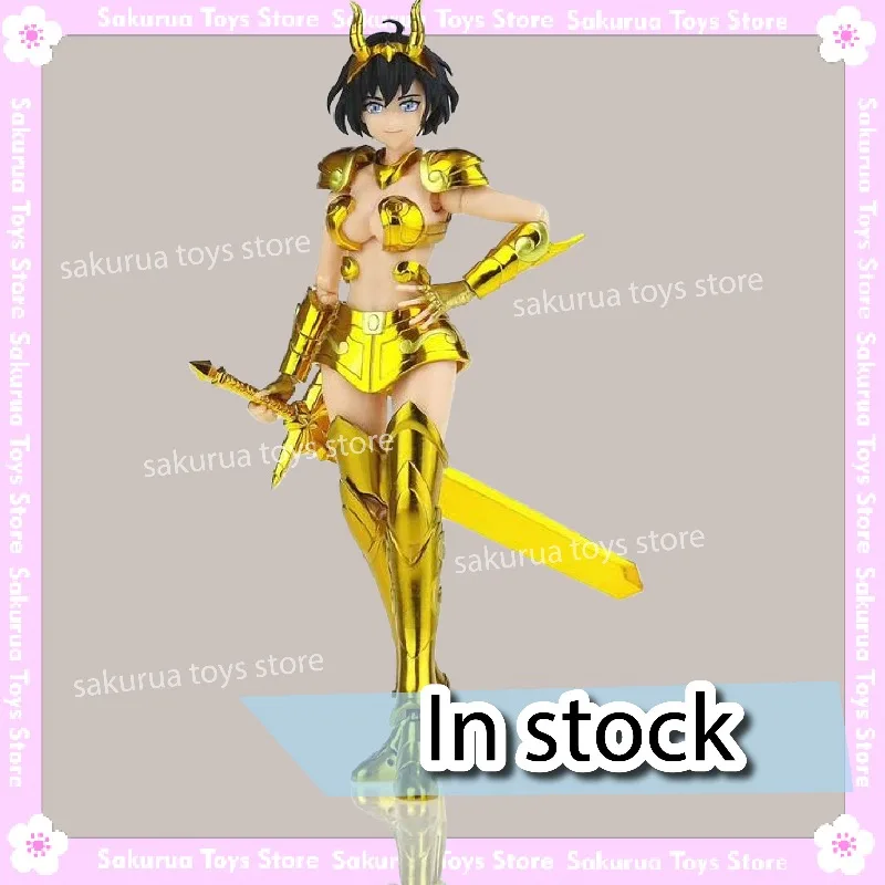 

В наличии Gt Козы Сакральный Контракт Золотой Святой Одежда Истребитель Мифический Козерог Andrea Экшн Кукла Коллекция Подарки