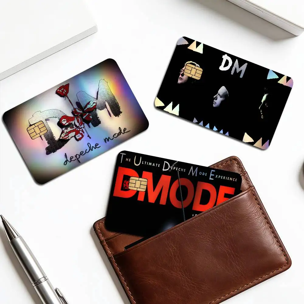 D-Depeche M-ModeS Laser Glitter Bank Card Stickers Fashion Multi Scene Art Decor Decals