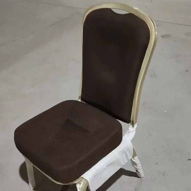 Activity chair canteen table and chairs brown linen agritainment wedding chair commercial dining stool fast food restaurant stoo