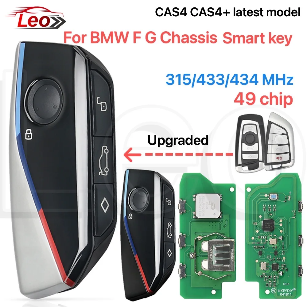 

Leo KEYDIY-PCB For BMW F G Chassis Car Key 315/433/434MHz 49chip For BMW CAS4 CAS4+ FEM/BDC2/3 G01 G02 G08 G30 G31 G38 1 3 5 7