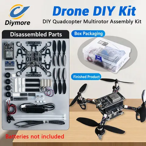 ESP32 Drone DIY Kit E1 Open Source Mini ESP32-S3 Dual 240MHz Processor 716 Motor FOR Drone Programming Learning DIY Assembly