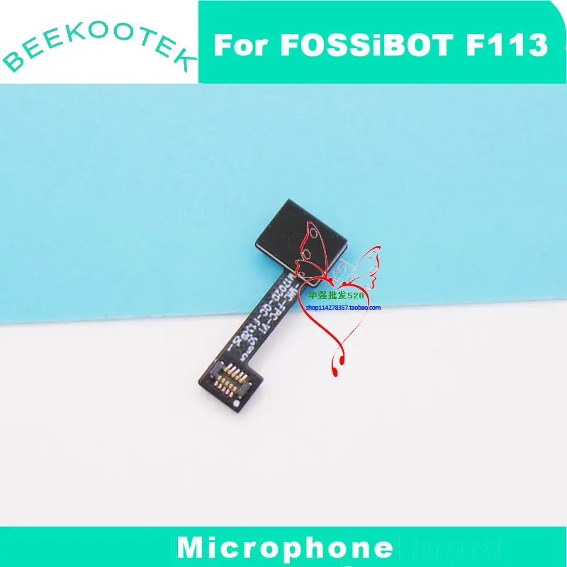 New Original FOSSIBOT F113 Microphone Mic Module Mic Cable flex FPC For Fossibot F113 Smart Phone