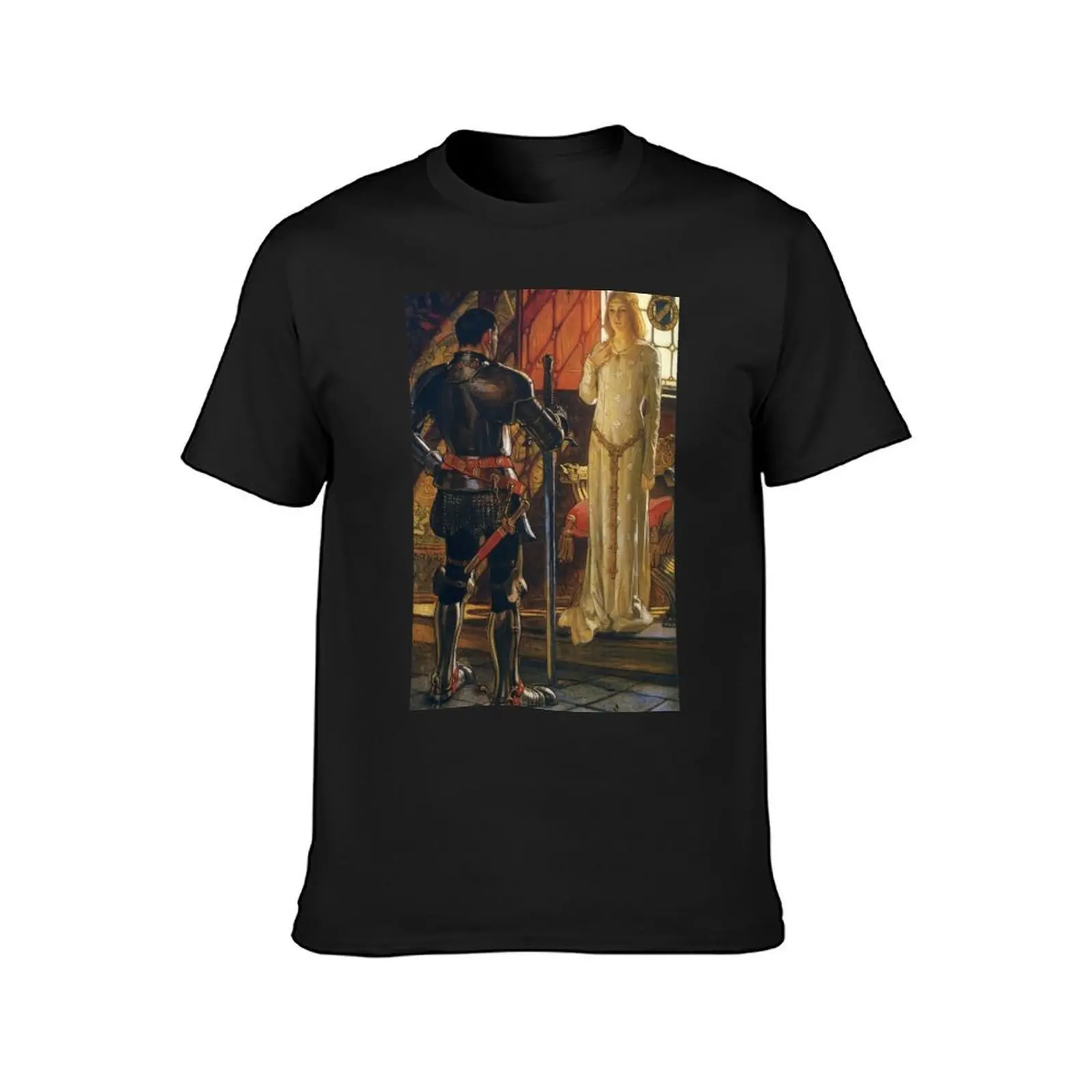 Joseph Christian Leyendecker, Medieval T-Shirt blacks sweat customs mens white t shirts