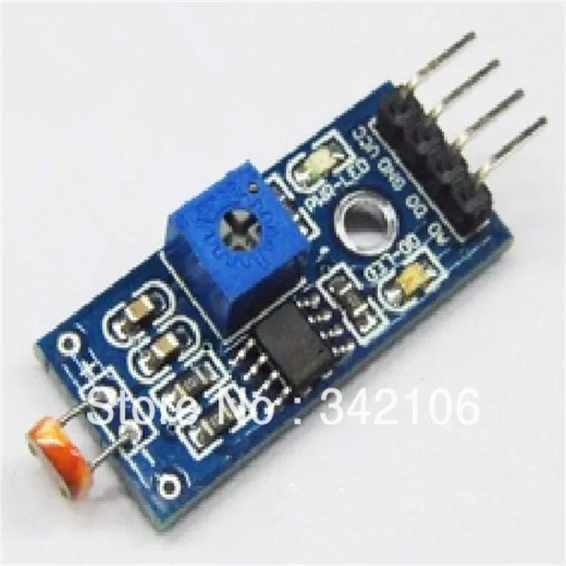 Photoresistor Light Detects Photodiode Module Sensor, 4 Pin, 10Pcs