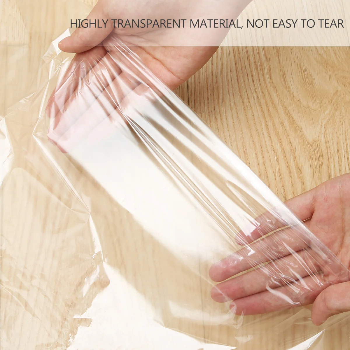 

50pcs 60X100Cm Dry Cleaning Bag Dust Cover Transparent Clothes Protector For Travel Storage Reusable Garment Shield Suit Cover