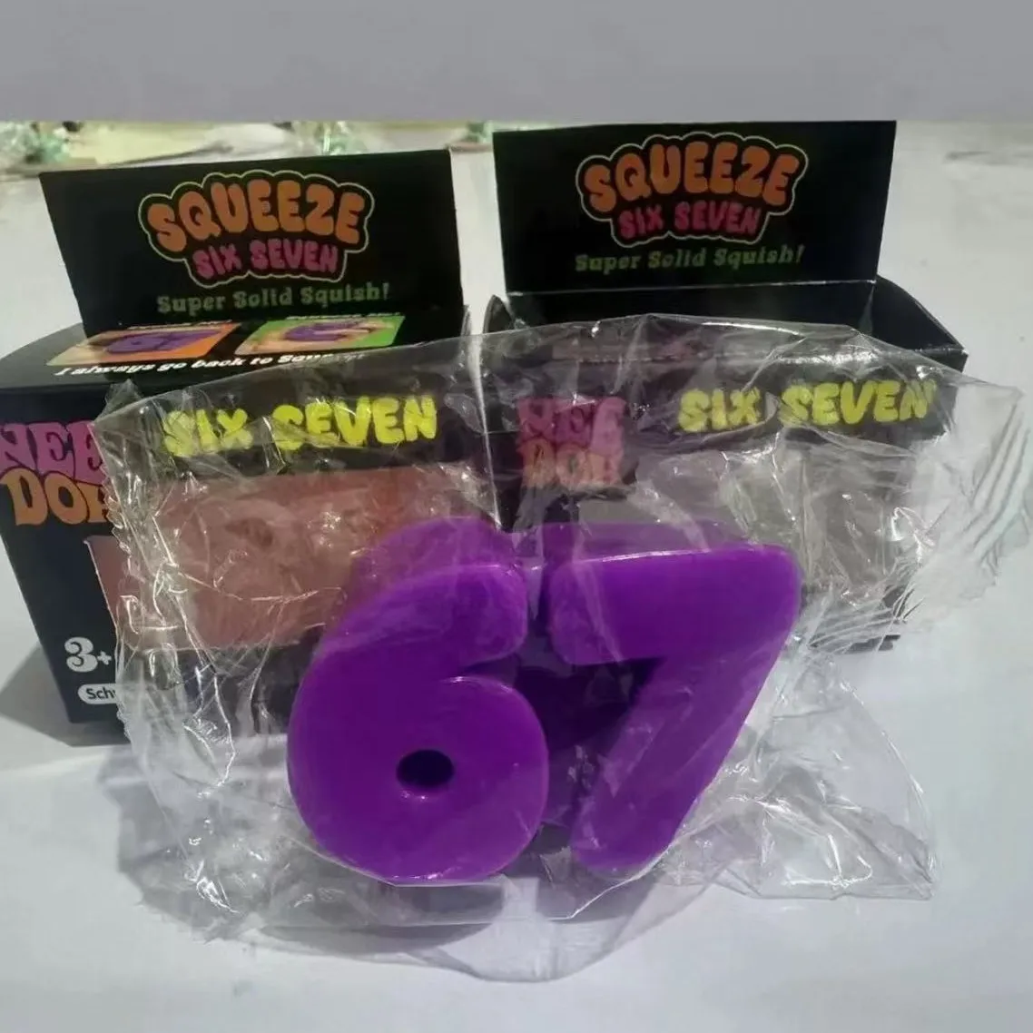 Squishy 67 Maltose Fidget Toy Hot Internet Buzzwords Of The Hit 67 Series Squeeze Toy Decompression Toy X-mas Gift