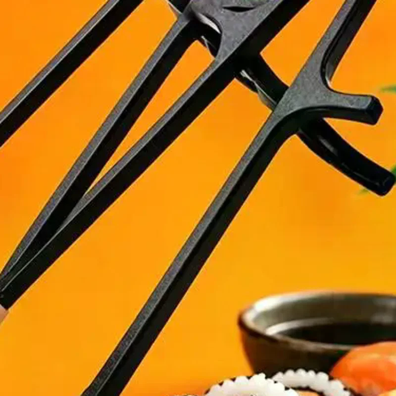 Mini Finger Snack Chopsticks Game Controller Shaped Plastic Training Sticks For Gamers Eating While Gaming