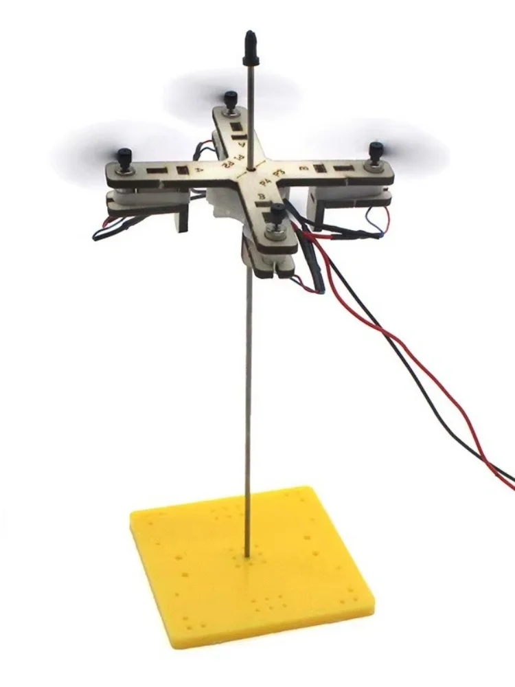 1 pièces bricolage Drone modèle enfants Science jouet technologie physique aides pédagogiques hélicoptère jeu apprentissage jouets éducatifs pour les enfants