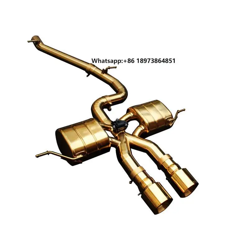 

Выхлопная система Valvetronic Catback из нержавеющей стали для Golf 7R M3 и M2 с водосточной трубой и приложением двигателя