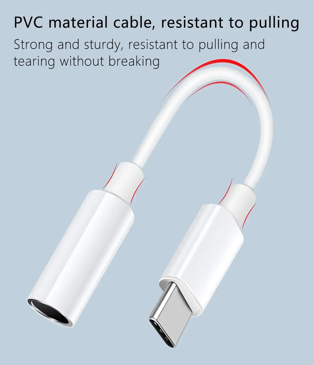 HiFi USB C to 35mm Audio Adapter Type C Headphone Dongle DAC Library Quiet Study Session Noise Isolate Listen
