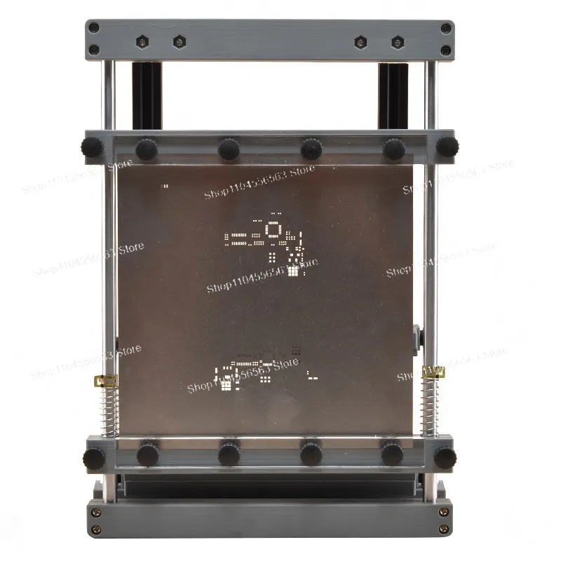 Steel Mesh Solder Paste Manual Screen Printing Table Steel Sheet SMT Micro Printing Table view 5