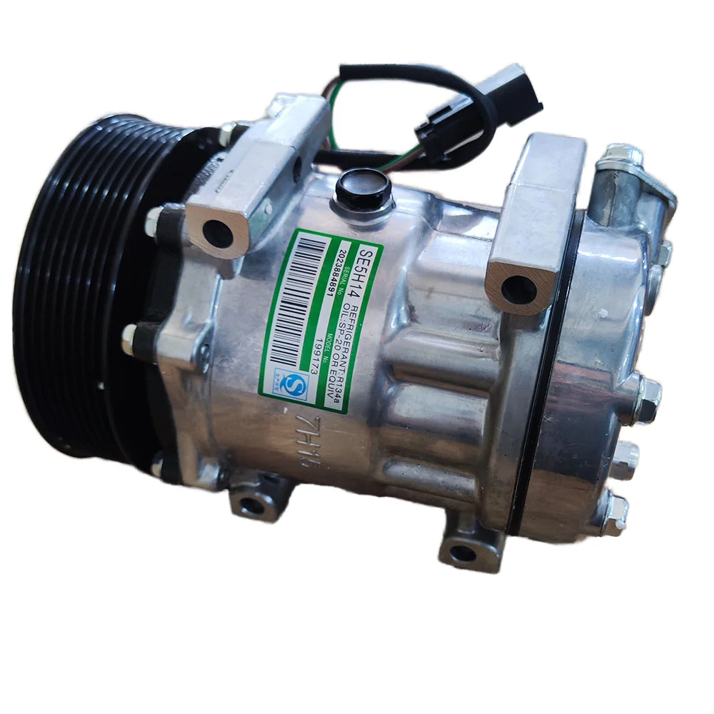 

24V A/C 10PA15C Compressor for Dae woo Excavator DH225-7 Construction Machinery Part