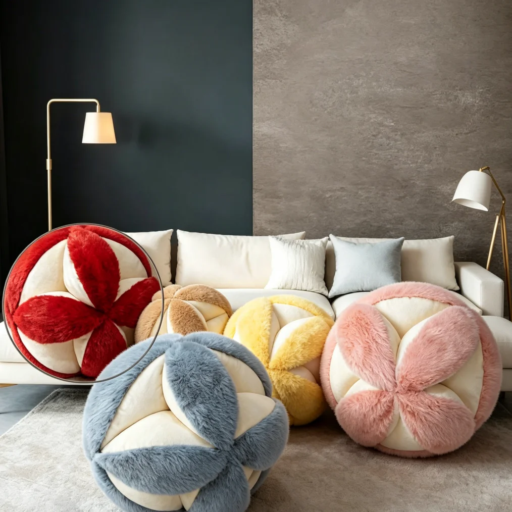 Funny Cute Soft Cushion Throw Pillow for Bed Sofa Office Chair Anti Slip Machine Washable Home Decor Gift for Her Living Room De