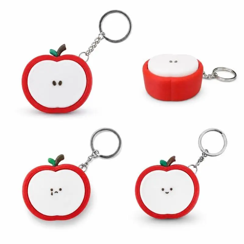 1 Stück süßer Frucht-Fidget-Clicker-Schlüsselanhänger, 3D-gedrucktes Stressabbau-Spielzeug für EDC-Food-Anhänger – Detail 1