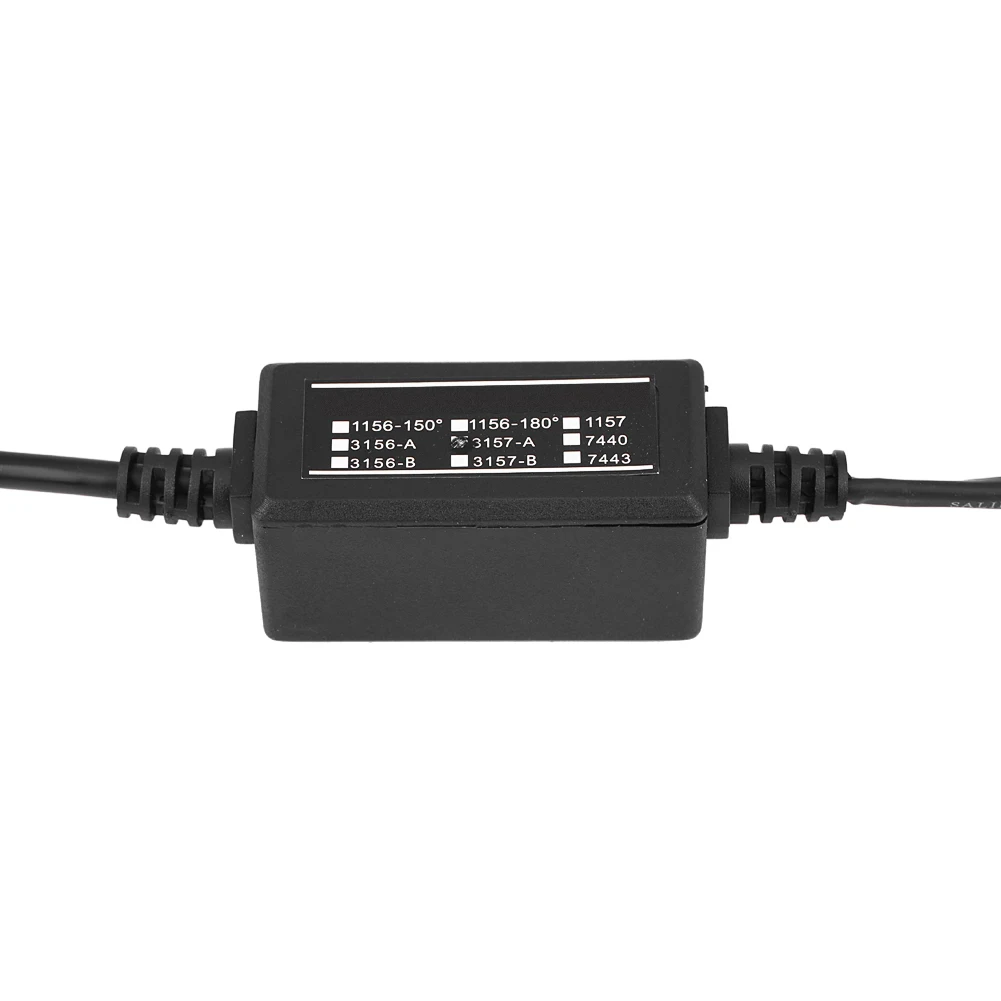 LED فك 3157A LED فك محول مكافحة فرط وميض فلاش خطأ إلغاء Canbus الفرامل LED فك محول LED تحميل فك