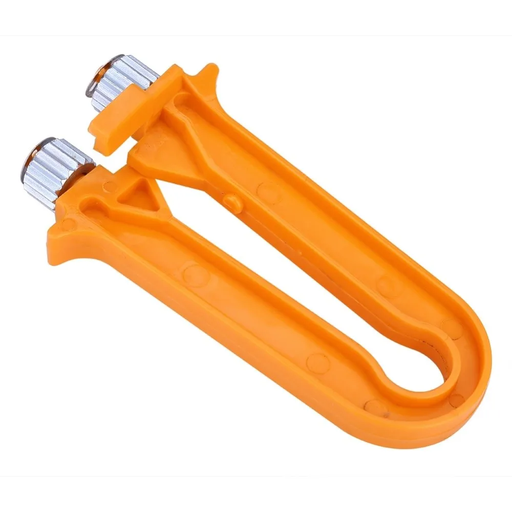 2 in 1 Orange Bee Frame Wire Crimper Plastic and Metal Durable Wire Cable Tensioner Beehive Frame Tool Garden Beekeeping
