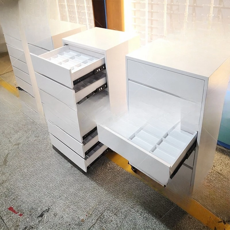 

European and American style glasses display stand, simple sunglasses with lights multi-functional display stand