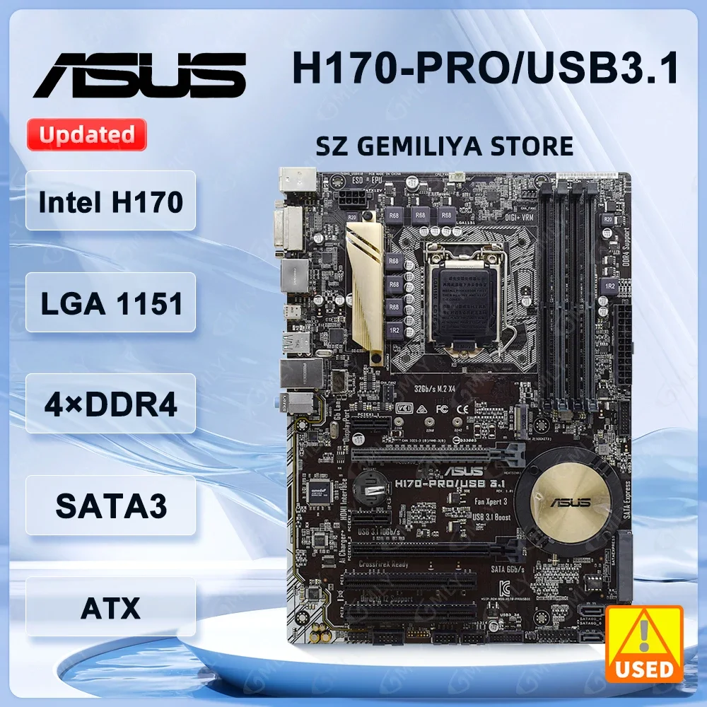 Asus H170-Pro/Usb3.…