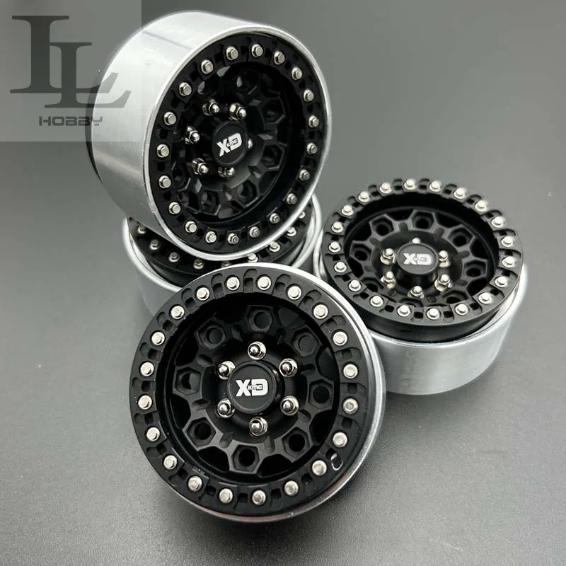 Hub de roda de metal para RC Crawler, Car Locking Wheel Hub, fácil de controlar, SCX10, TRX-4, RC4WD, D90, VS4, JIMNY, Cherokee, 10, 2.2 