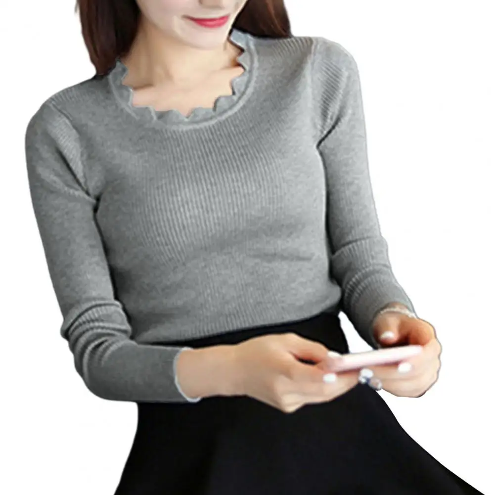 เสื้อแขนยาวถักแบบสวมศีรษะสีขาวทรงสลิมสำหรับผู้หญิงเสื้อกันหนาวผู้หญิงลำลองคอผีเสื้อจัมเปอร์2024ฤดูใบไม้ร่วงฤดูหนาว