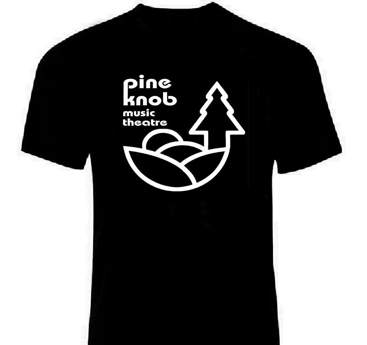 Pine Knob Music Theater Ranger Funny Logo T Shirt S 3XL