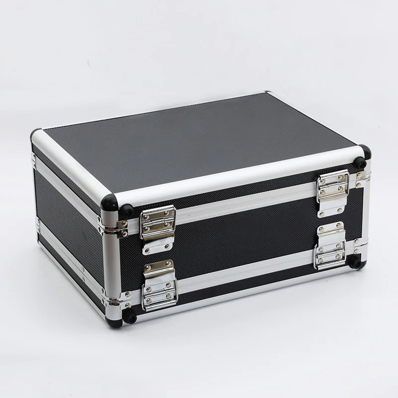 フライトブリーフケース-アルミ製ツールホルダーボックスケース-パスワードキー付きロック式機器-化粧品収納ケース