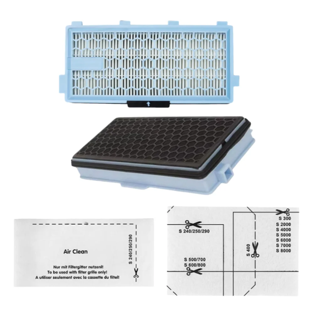 Filtro de Repuesto SF-HA 50 para Aspiradoras Compact C1 y C2, Complete C2 y C3, S8340, S4000 – S899, Filtro de Motor