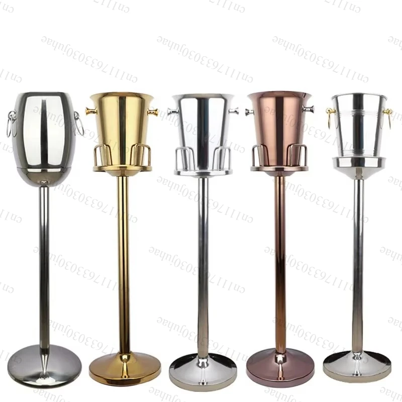 Stainless steel ice bucket, wine cooler, champagne beer cooler, ice bucket, reindeer ice rack