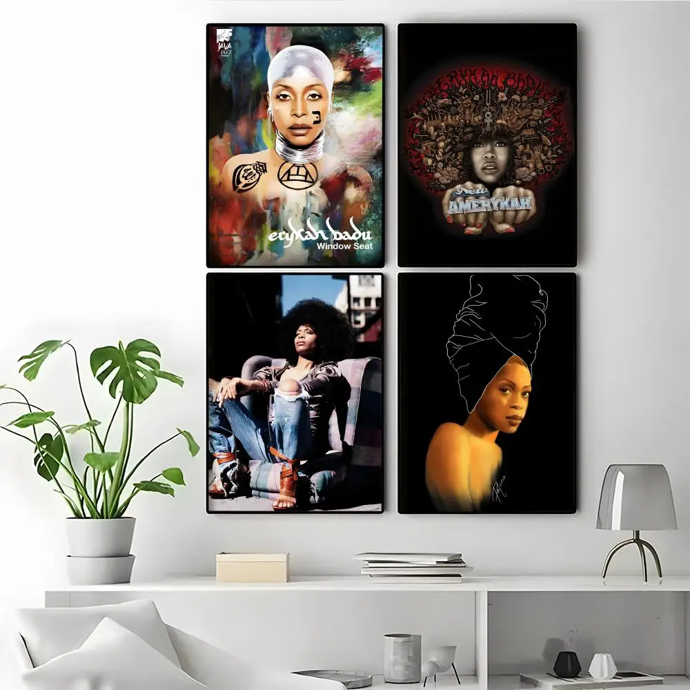 Erykah Badu Mamas College Dormitory Decor Trending Home Decor Vertical Wall Decor Poster