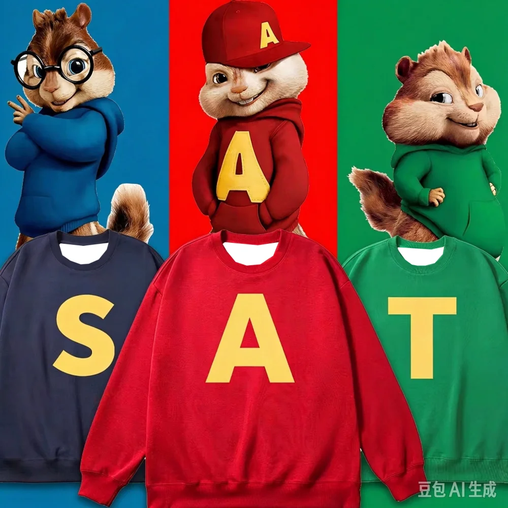 26 Halloween Funny Alvin And The Chipmunks: The Squeakquel's Printed Hoodie Men Women Sweatshirt Available Kids Sweatershirt