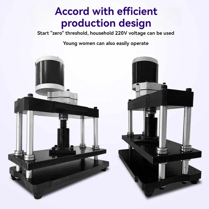 Die Punching Small Electric Die Cutting 4C Leather Cutting Punching