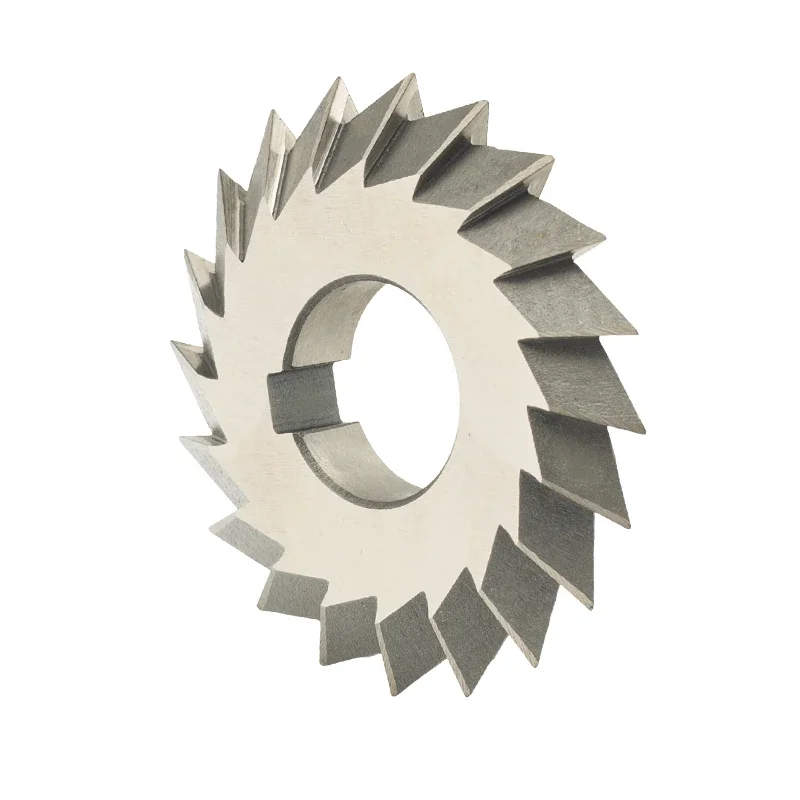 Outil de lame d'engrenage hélicoïdal en acier à grande vitesse, fraise à double angle, rainure en V, synchronisation, résistant, pas fin, touristes, 30, 45, 60, 90, 120
