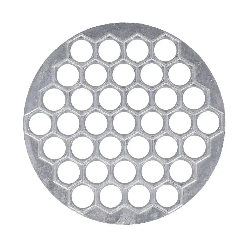 37 Holes Russian Ravioli Maker Dumplings Mold Pelmeni Maker Aluminum Alloy Pelmeni Metal Mold Kitchen Russian Dumpling Press