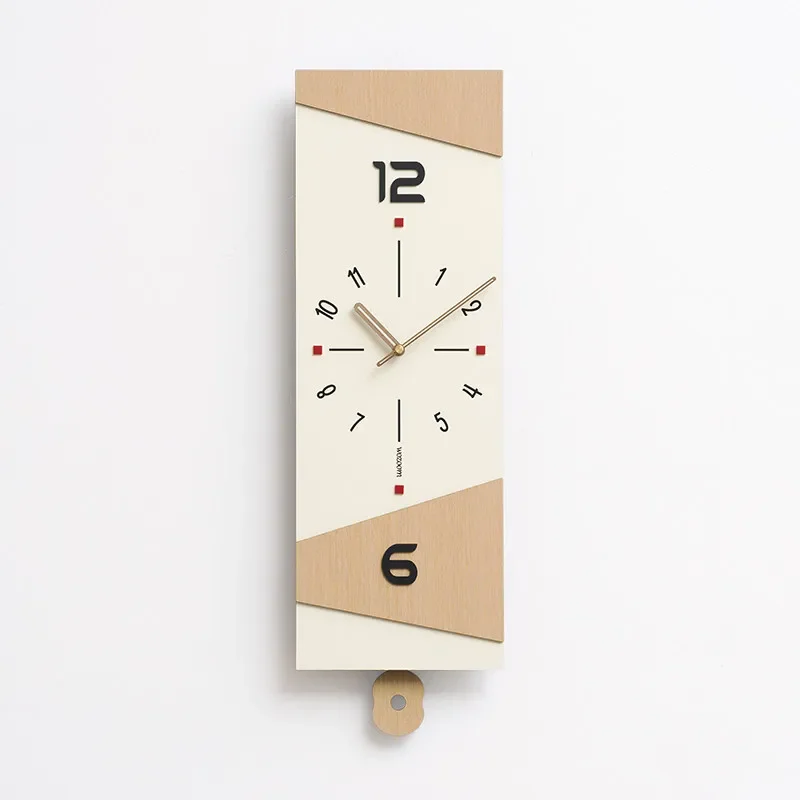Factory Direct 2026 Minimalist Creative Wall Clocks Living Room Simple Modern Aesthetic Wall Watch Vintage Fashion Reloj Pared O