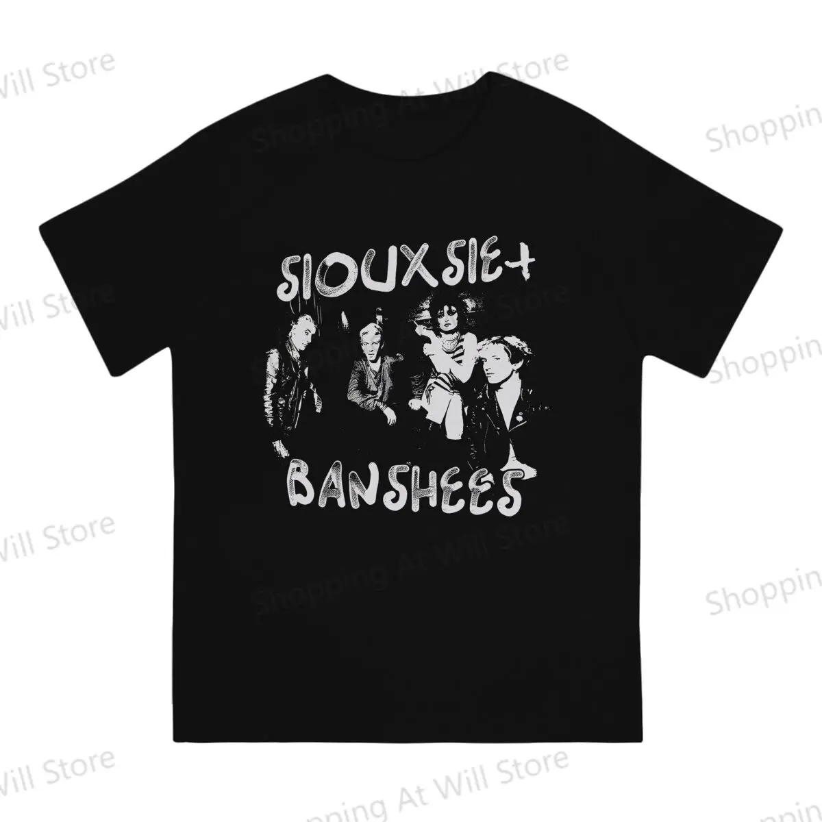 Summer Men's and Women's T-shirts  Siouxsie And The Banshees Vintage Classic Novelty Cool T-shirt Street Clothing S-6XL