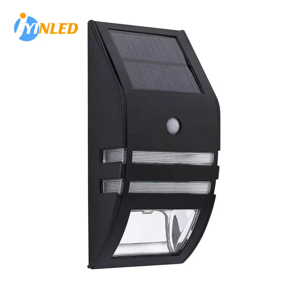 

Stainless Steel LED Wall Lights Waterproof Solar Powered Security Lights for Front Door Patio Deck Yard Garde