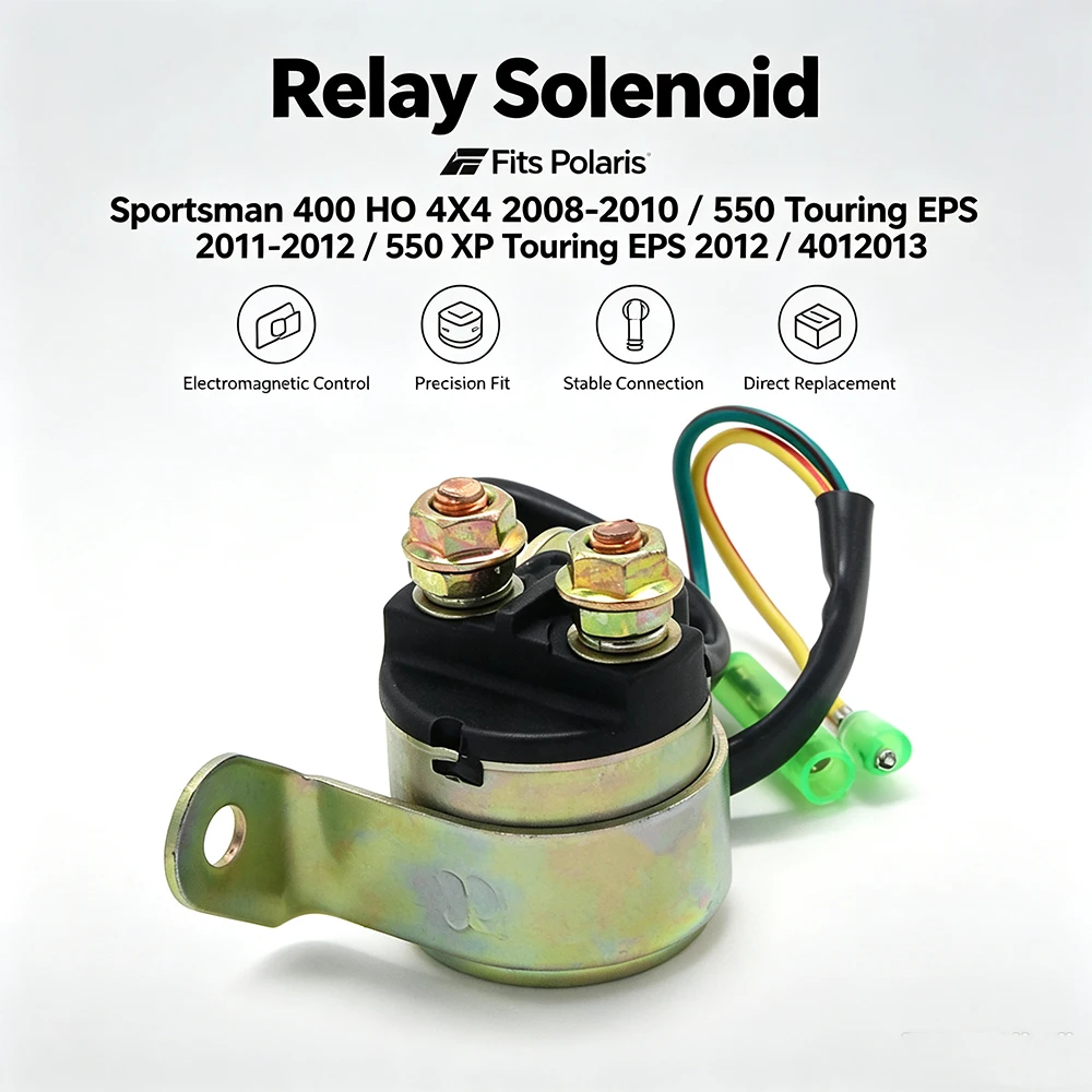 4012013 Relay Solenoid For Polaris Sportsman 400 HO 4X4 550 Forest 550 X2 550 XP Touring EPS 300 2008-2012 4012013