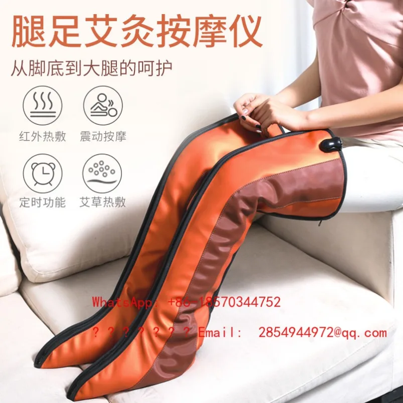 Electric Heating, Moxibustion, Knee Pads, Hot Compress, Physiotherapy, Legs, Feet and Knees Integrated Vibration Massager
