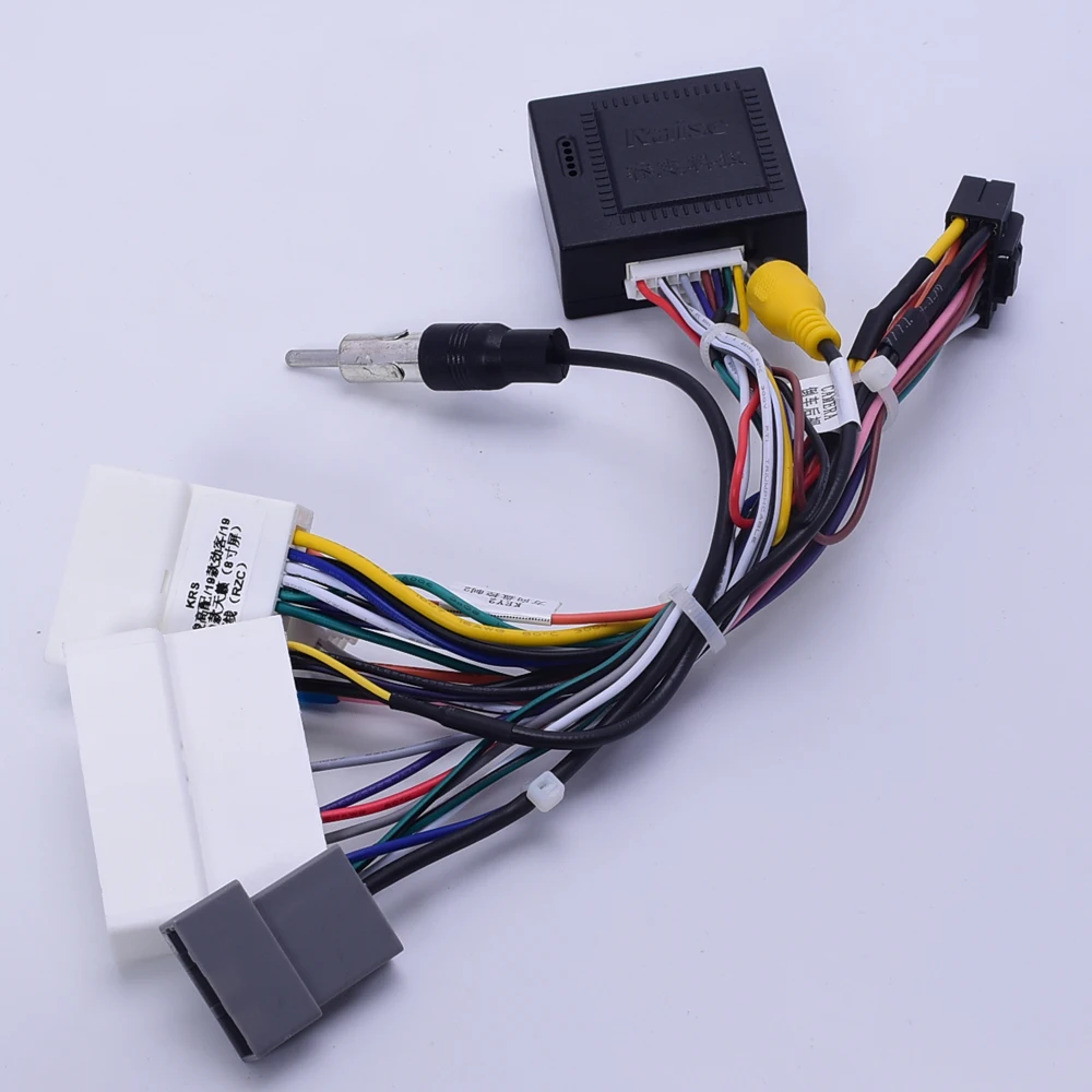Car 16pin Radio  Wiring Harness Canbus Box For Nissan Qashqai X-Trail xtrail 2019 Stereo Wire Aftermarket Android  adapter