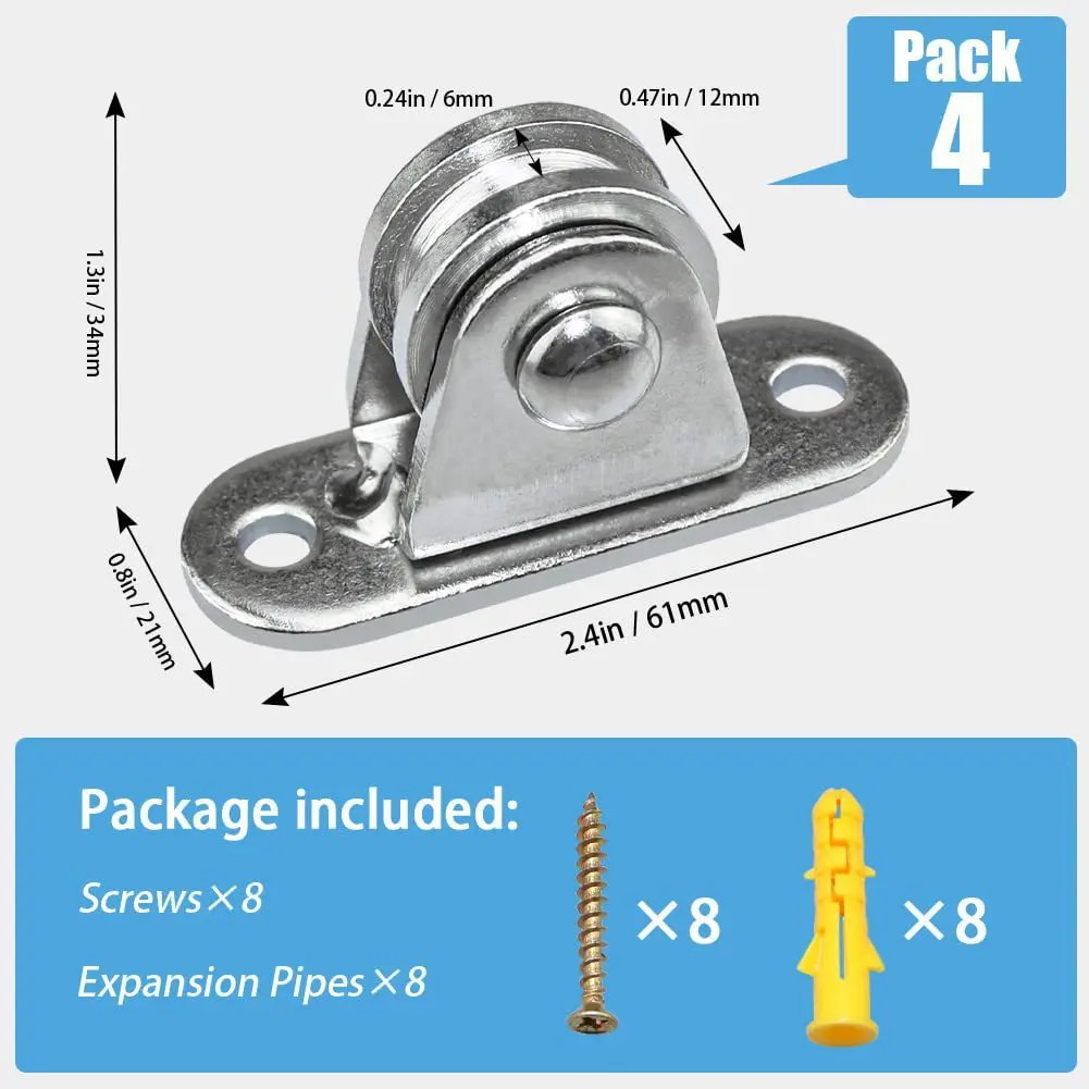 Fixed pulley crane pulley traction pulley reversing wheel electric FSS reel