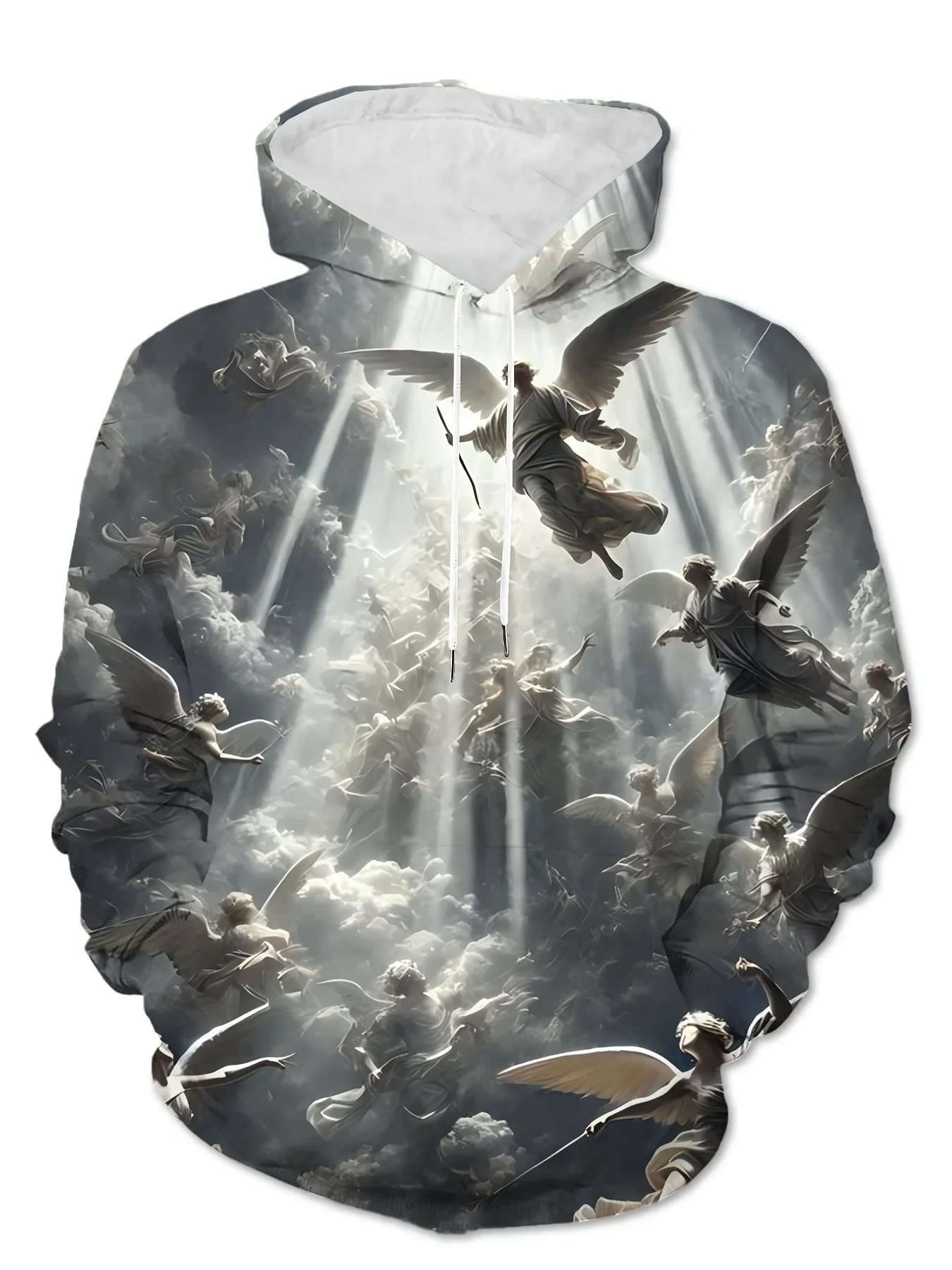 Men 3D All Over Print Car Turbo Modification Graffiti Hoodie JDM Racing Parts Full Print Loose Pullover Hooded Sweatshirt