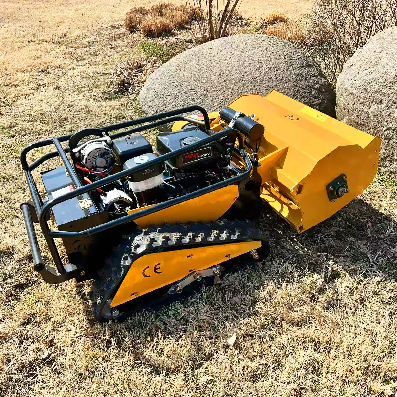 Robot tosaerba telecomandato su misura per tutti i terreni cingolati Zero turn standard di emissione Euro V a quattro tempi