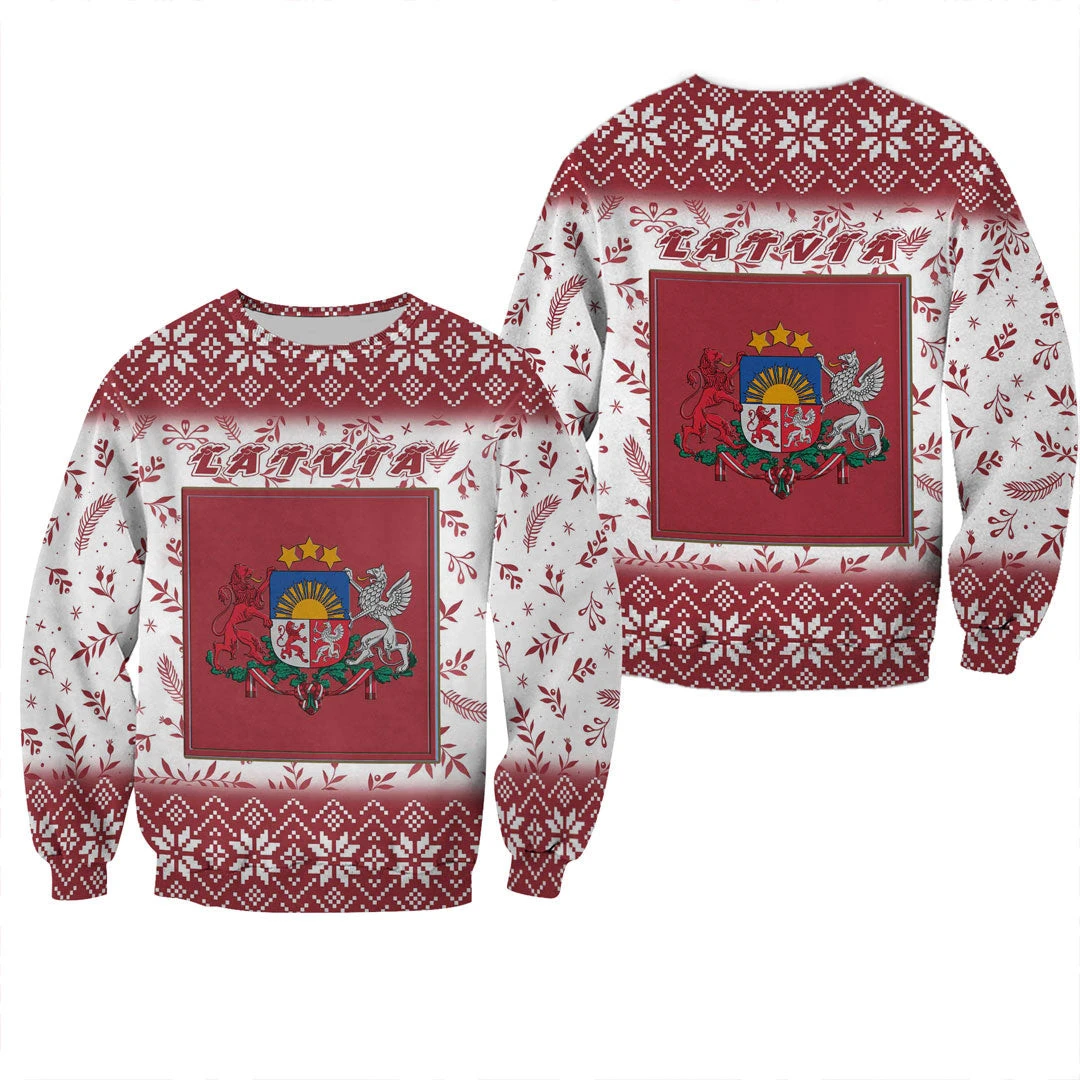 Sudaderas con estampado de bandera de Letonia del país de Europa oriental para hombre, chándal holgado informal de manga larga, ropa deportiva para hombre, jerséis