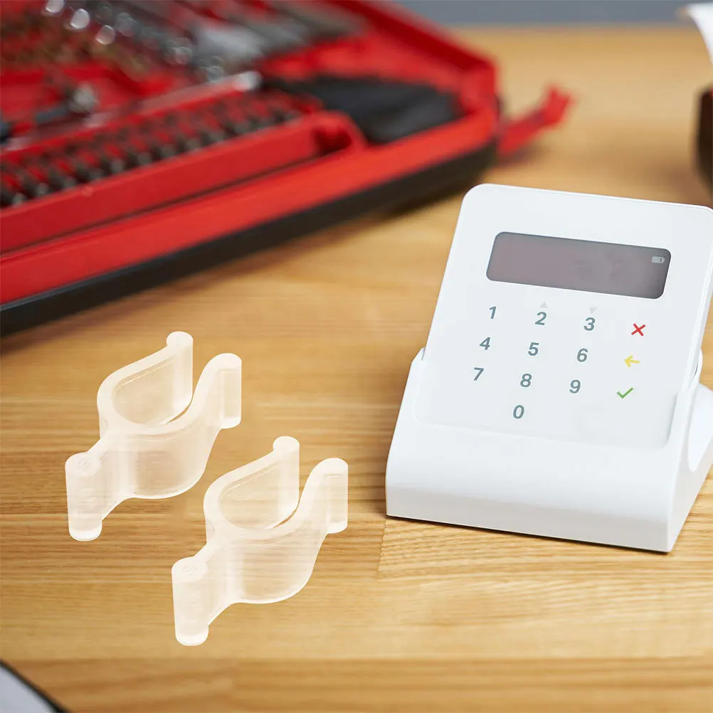 

100pcs Cleansing Oil Clip Plastic Bottle Pump Clamp For Travel Durable Pp Fast Assembly Universal Fit Wet Hand Friendly Lotion