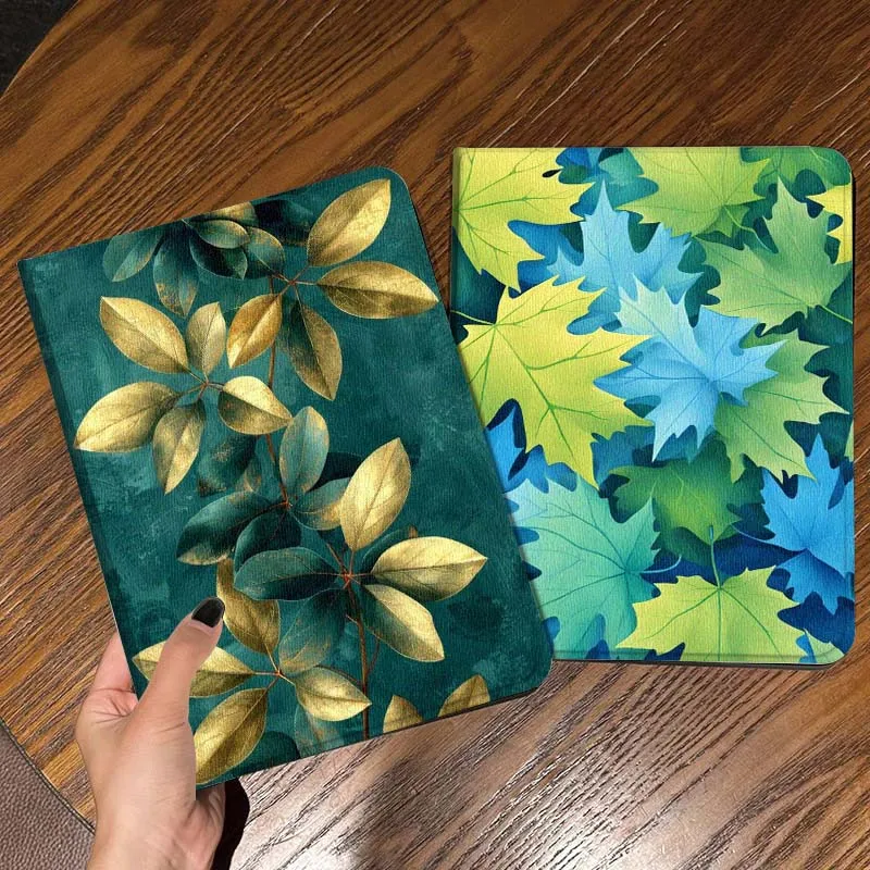 

Чехол для планшета Samsung Galaxy Tab S7 S8 S9 S10 FE Lite с золотым узором и красочным фоном