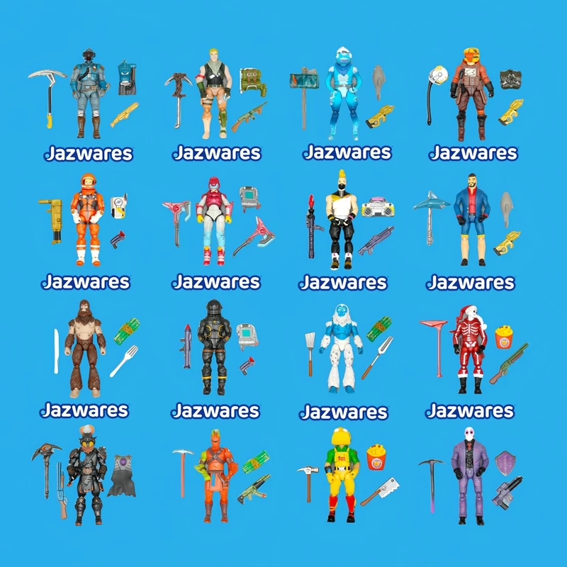 В наличии Коллекционная фигурка Fortnite 3,75 дюйма — официальная супер шарнирная игрушка-кукла