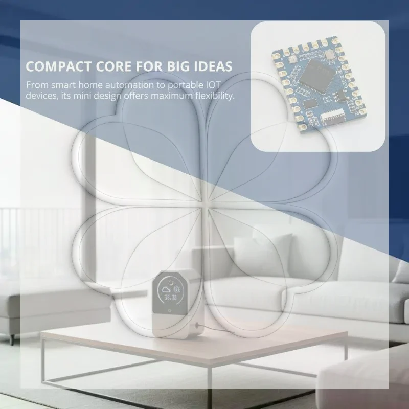 RP2040-Tiny Development Board Module 1 Set Compact Size Dual Core Chip for Hobbyist DIY Creative Electronics Projects