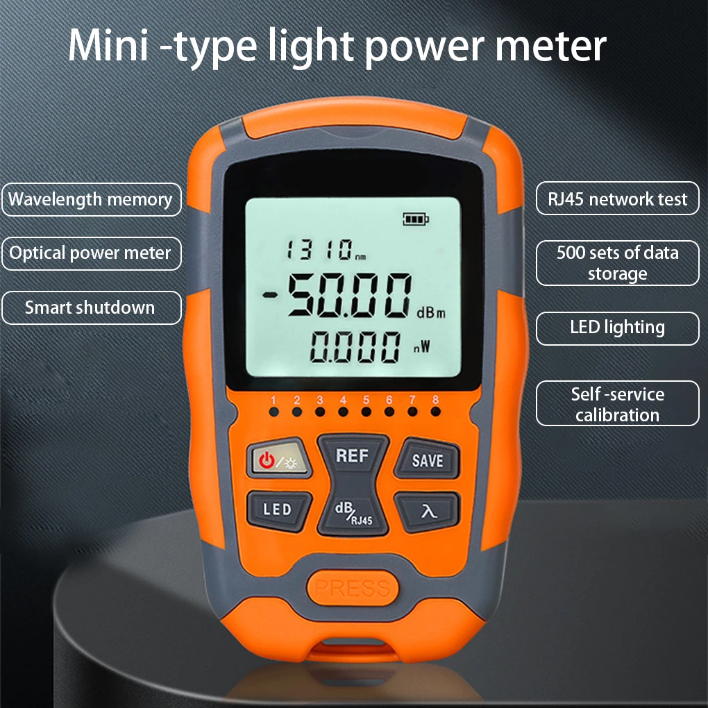 

3 in 1 Optical Power Meter Replacement Accurate Network Cable Tester