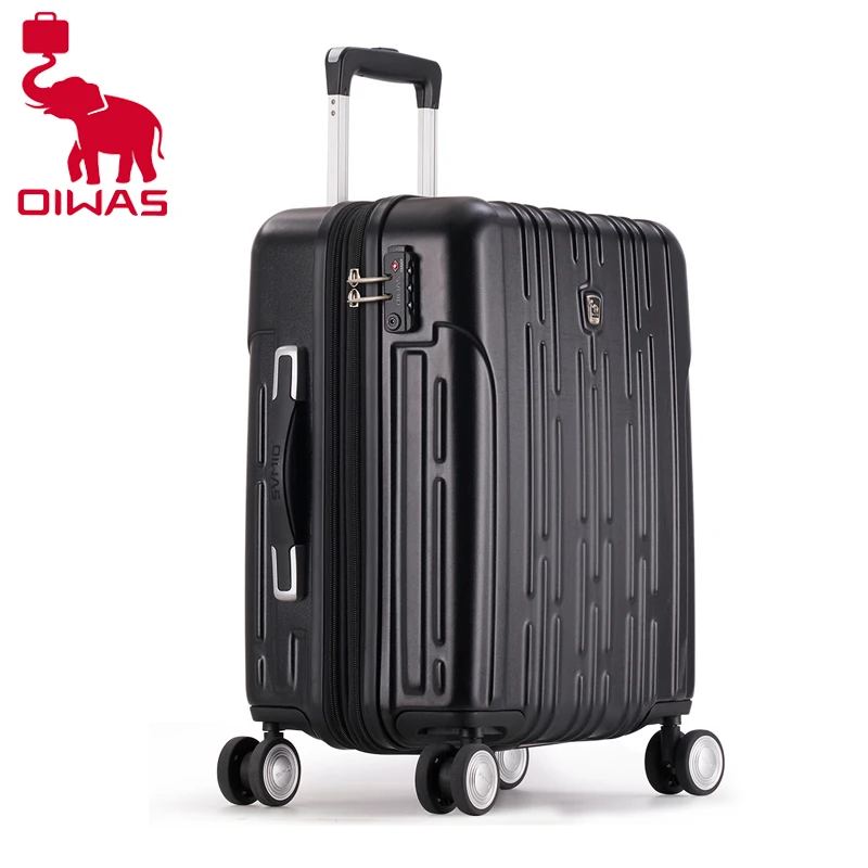 

OIWAS Carry On Suitcase Travel Luggage 20/24/26/28 Inch Rolling Wheels Travel Bag with USB Port for Men Women Business Suitcases
